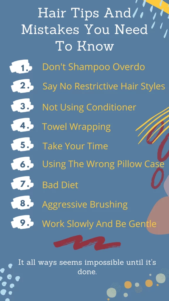 Hair Tips And Mistakes You Need To Know - HairBrushy