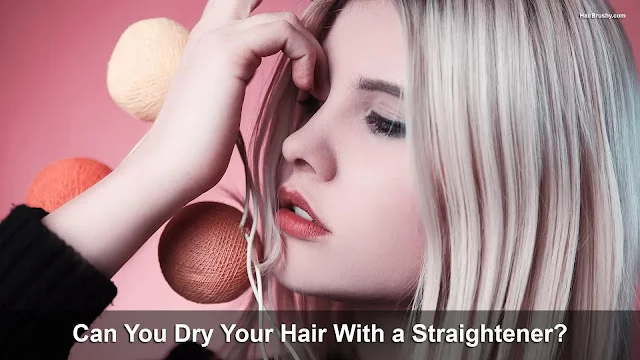 Can You Dry Your Hair With A Straightener Brush?