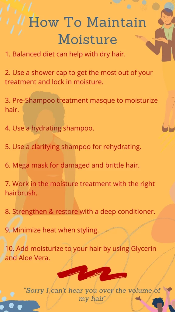 How To Maintain Moisture in Dry Hair