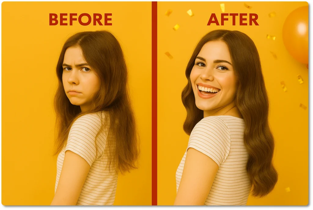 Before-and-after knowing about Hairbrush Classifications