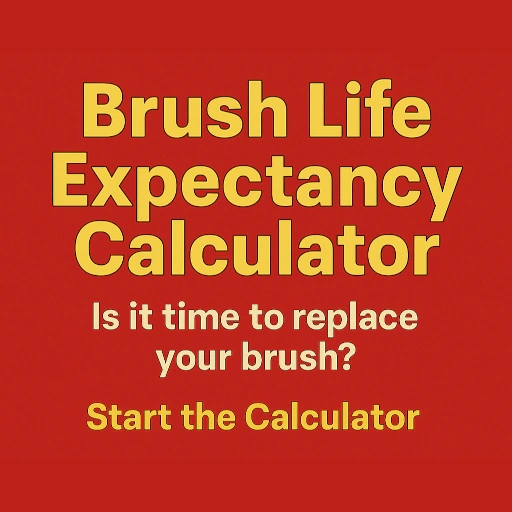 Brush Life Expectancy Calculator