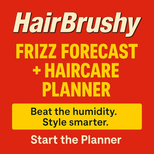 Frizz Forecast and Haircare Planner