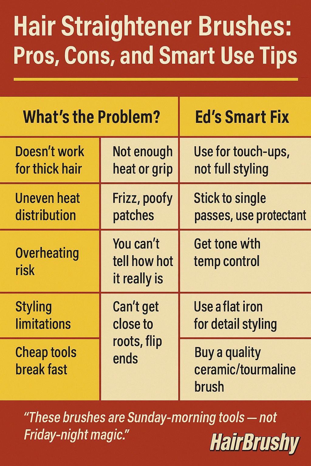 Hair Straightener Brushes pros and cons Hair Straightener Brushes pros and cons