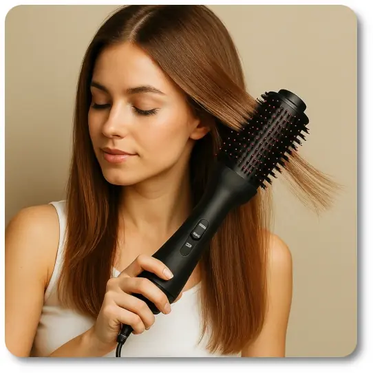 Is It Safe to Use a Hot Air Brush on Dry Hair