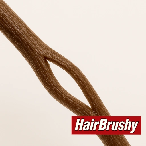 Click to see how to treat mid-shaft split end hair damage