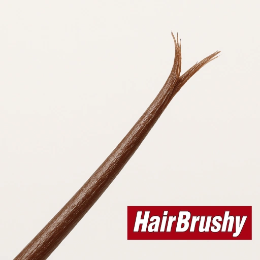 Click to see how to treat single split end hair damage